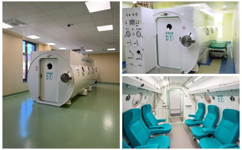 Premieră în sistemul public de sănătate din România: cameră hiperbară de ultimă generație la un spital din Cluj. Investiție de milioane de euro