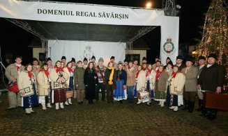 Colindele clujene au răsunat la Târgul de Crăciun de la Săvârșin, în prezența Familiei Regale