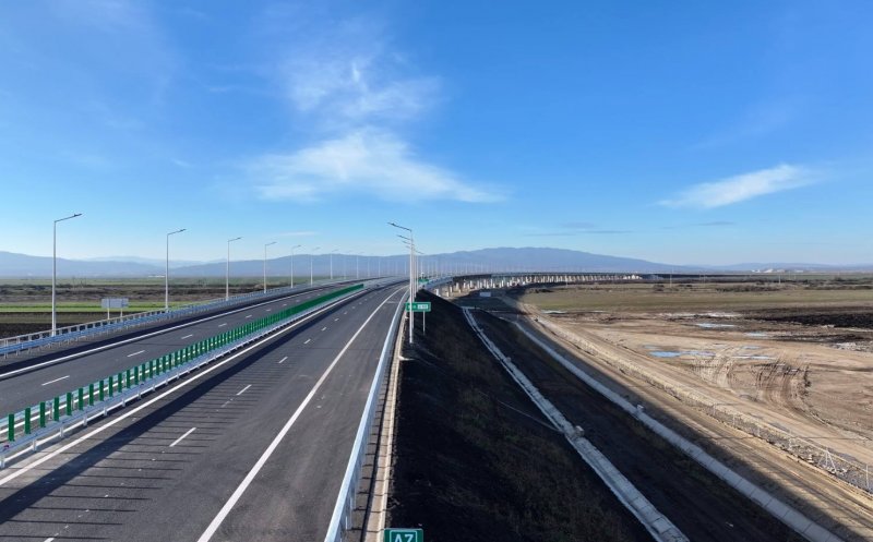 Cadou de Crăciun pentru șoferi! S-a deschis circulația pe un nou sector de autostradă