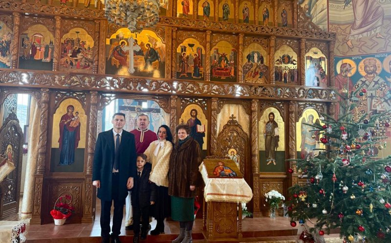 Clujeanul din fruntea Senatului a venit acasă de Crăciun. A fost la slujbă la Țaga, unde tatăl său slujește ca preot