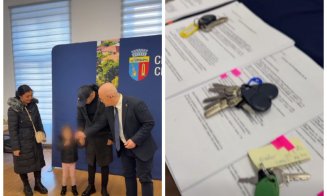 Cadou de Crăciun: zece familii nevoiașe din Cluj s-au mutat în case noi înainte de Anul Nou