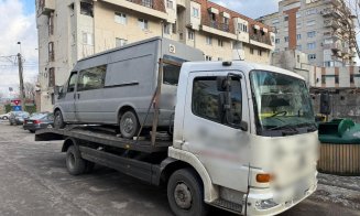 Razie "blitz" pe drumurile din Dej. Amenzi de zeci de mii de lei și patru certificate de înmatriculare reținute în doar câteva ore