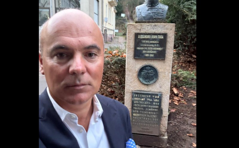 Rareș Bogdan, omagiu lui Alexandru Ioan Cuza la Heidelberg, înaintea reuniunii conducerii PPE