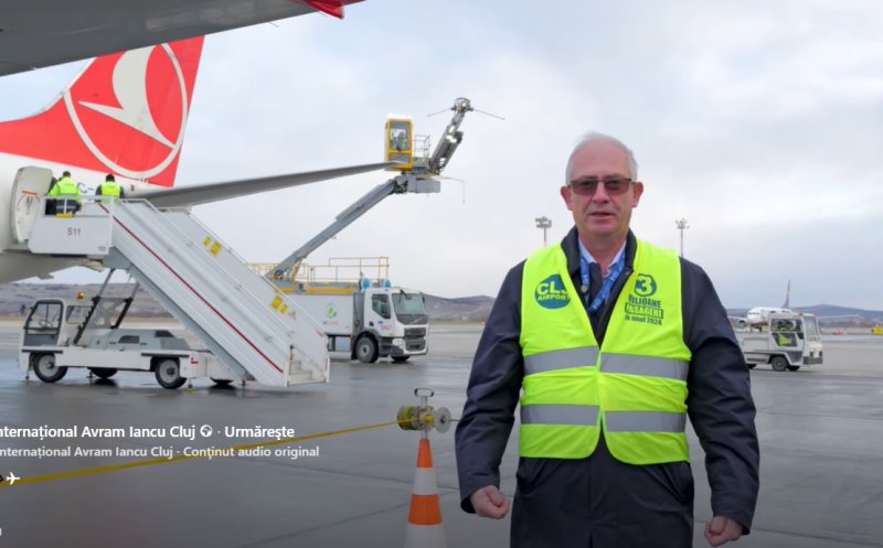 Nu e vacanță pe Aeroportul Cluj: sute de angajați la muncă de Revelion și în prima zi a anului 2026