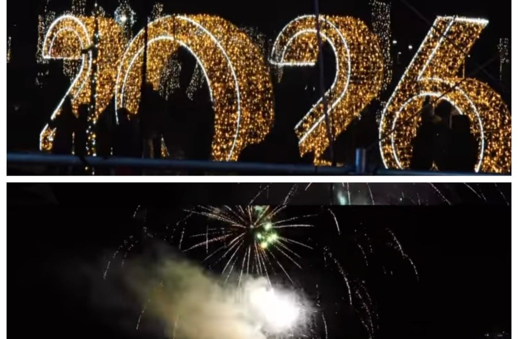 Revelion 2026 la Florești: Imagini superbe cu spectacolul de artificii