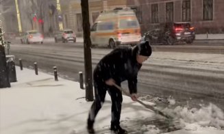 Emil Boc a lăsat mapa și a luat lopata