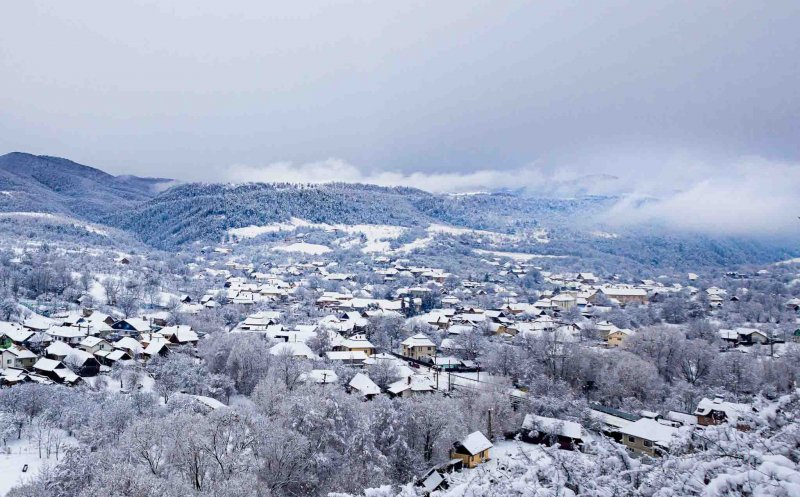 Clujul, sub cod galben de ninsori și vânt