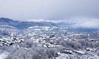 Clujul, sub cod galben de ninsori și vânt