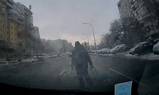 Condiții meteo excelente de sărit în fața mașinii în Cluj-Napoca: Pietoni ”dornici să bată la poarta Raiului”