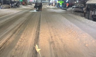 Cum s-a intervenit pentru deszăpezire la Florești. Apelul primarului Pivariu pentru cetățeni