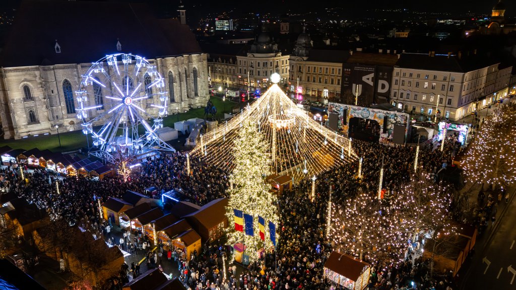 42 de zile de sărbătoare și două campanii caritabile, în inima Clujului, pe Planeta Crăciun