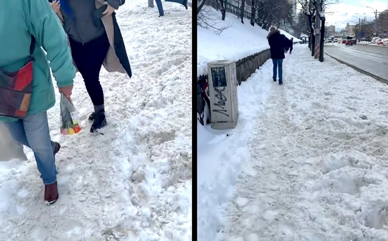 Zăpada nimănui: ”Ne rupem gâtul și alunecăm ca pe patinoar orice ne-am lua în picioare”