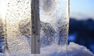 Ger în toată țara, până săptămâna viitoare, cu temperaturi de până la -18 grade Celsius. Cod galben la Cluj