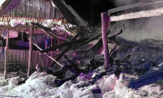 INCENDIU izbucnit din cauza unui burlan improvizat. 2 butelii de gaz evacuate