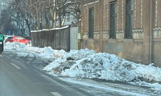 Unde poți sesiza zăpada neridicată în Cluj-Napoca