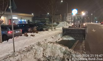 Unde poți sesiza zăpada neridicată în Cluj-Napoca