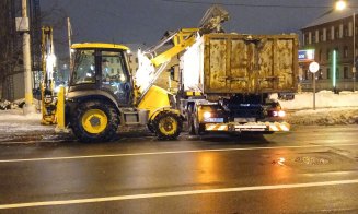 Unde poți sesiza zăpada neridicată în Cluj-Napoca