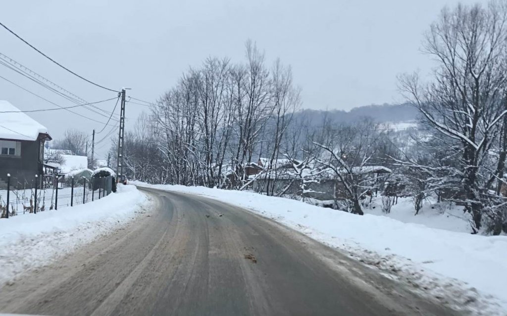 A nins iar la Cluj. Cum se circulă pe drumurile județene