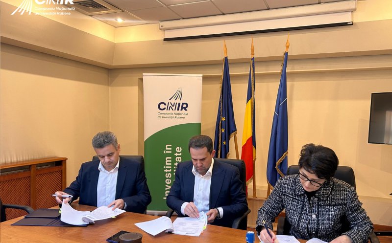 Lucrările de pe lotul Chiribiș-Biharia al Autostrăzii Transilvania, supervizate de o echipă româno-ungară. Contract oficial semnat