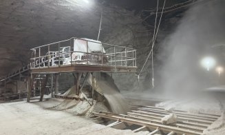 Prefectul județului Cluj a verificat stocurile de sare pentru deszăpezire la o salină din județ. Peste 7.500 de tone de sare livrate zilnic