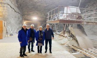 Prefectul județului Cluj a verificat stocurile de sare pentru deszăpezire la o salină din județ. Peste 7.500 de tone de sare livrate zilnic