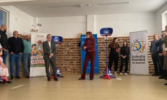 Conducerea Federației Române de Baschet, vizită la Dej și întâlnire cu primarul Morar Costan