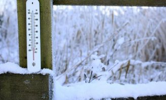 COD GALBEN de ger în județul Cluj. Temperaturile coboară până la -20 de grade, risc crescut de polei