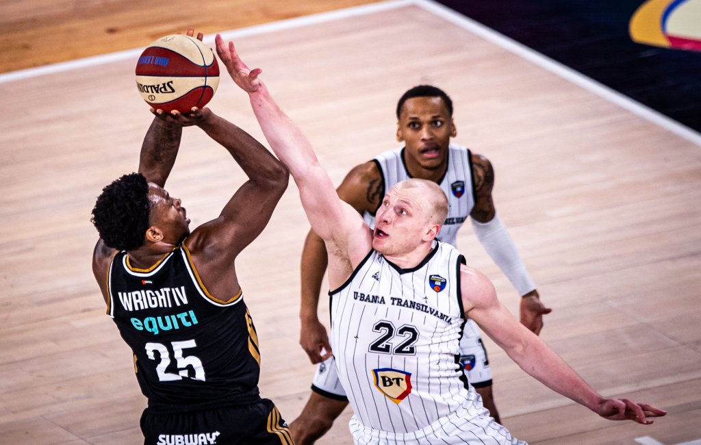 BC Dubai, succes categoric la Cluj-Napoca. U-BT a ținut pasul doar trei sferturi cu formația din Euroligă