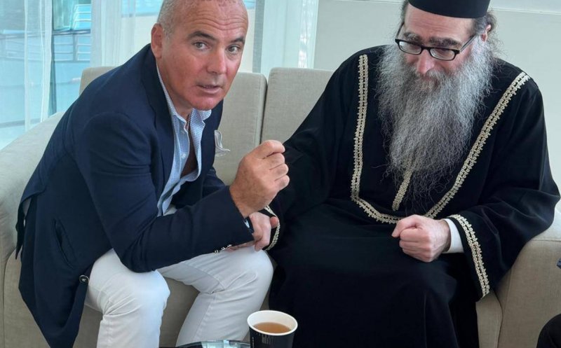 Rareș Bogdan, întâlnire cu unul dintre cei mai respectați rabini din SUA: „O clipă de armonie între două tradiții”