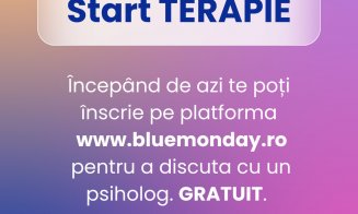 Blue Monday revine în 2026 - 3 ore gratuite de terapie și 3 coferințe cu specialiști pe tema “Ce nu ne poate lua AI-ul azi?”
