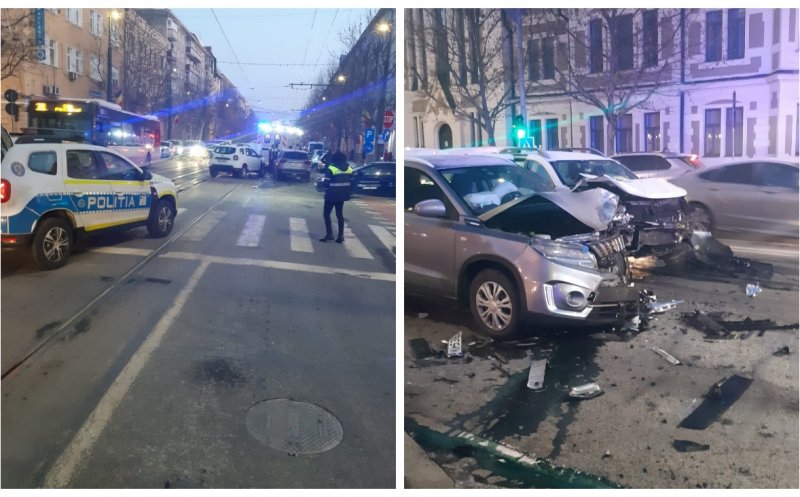 Accidentul grav de pe strada Horea din Cluj a paralizat complet circulația tramvaielor în zonă. CTP: "Troleibuzele și autobuzele au circulat alternativ"