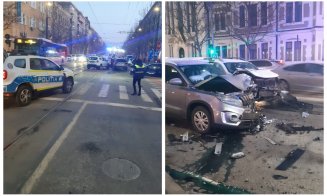 Accidentul grav de pe strada Horea din Cluj a paralizat complet circulația tramvaielor în zonă. CTP: "Troleibuzele și autobuzele au circulat alternativ"