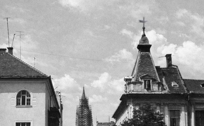 Centrul Clujului, anii '60. De ce e faimoasă strada din imagine