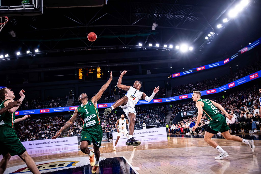 U-BT joacă azi cu Cedevita Olimpija Ljubljana. Duel de foc în cursa pentru play-off