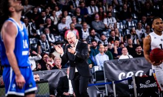 Mihai Silvășan după eșecul cu Cedevita Olimpija Ljubljana: "Acesta este nivelul nostru ca echipă"