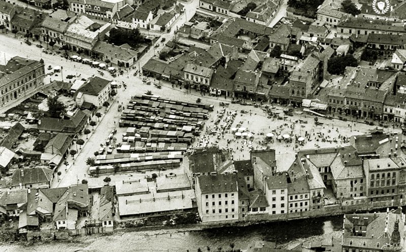 Cum arăta Piața Mihai Viteazu acum aproape 100 de ani