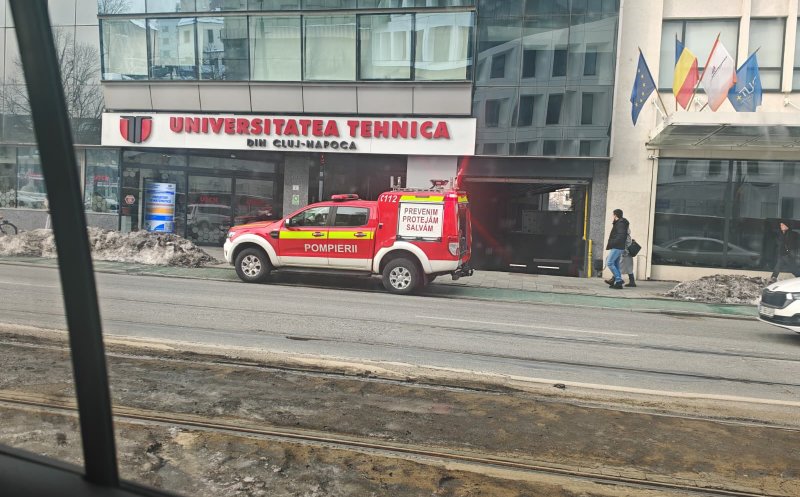 Intervenție contra cronometru: pompierii clujeni au salvat un câine din apele reci ale Someșului