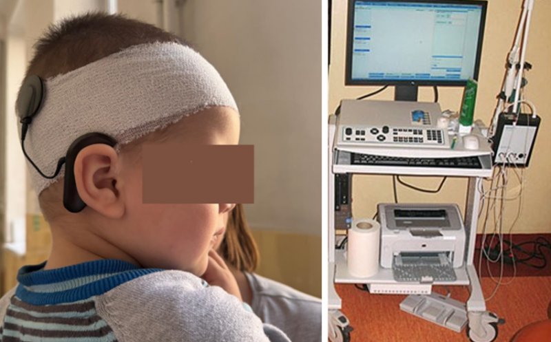 Aparatură de ultimă generație la SCJU Cluj pentru depistarea pierderii de auz încă din primele zile de viață