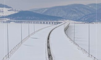 Lucrări în condiții de iarnă pe Autostrada Transilvania: Șantierul Suplacu de Barcău – Chiribiș nu intră în pauză