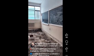 Frignul nu împiedică renovarea Școlii „Ion Creangă” din Cluj-Napoca