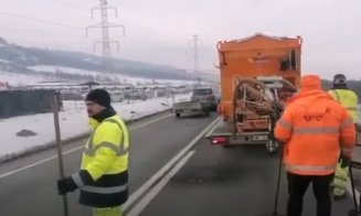 Drumuri reparate chiar și la -12°C: tehnologie nouă testată la Cluj, cu potențial de extindere la nivel național