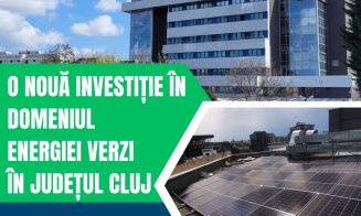 O nouă investiție în domeniul energiei verzi la Cluj. Hotelul Consiliului Județean beneficiază de un sistem fotovoltaic