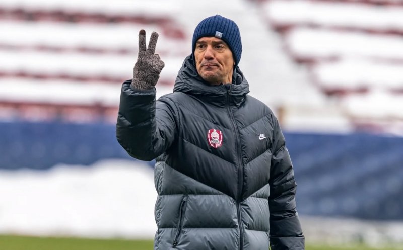 Antrenorul CFR-ului surprinde după succesul cu FCSB: "În anumite momente mi se pare că că avem un joc de echipă mică"
