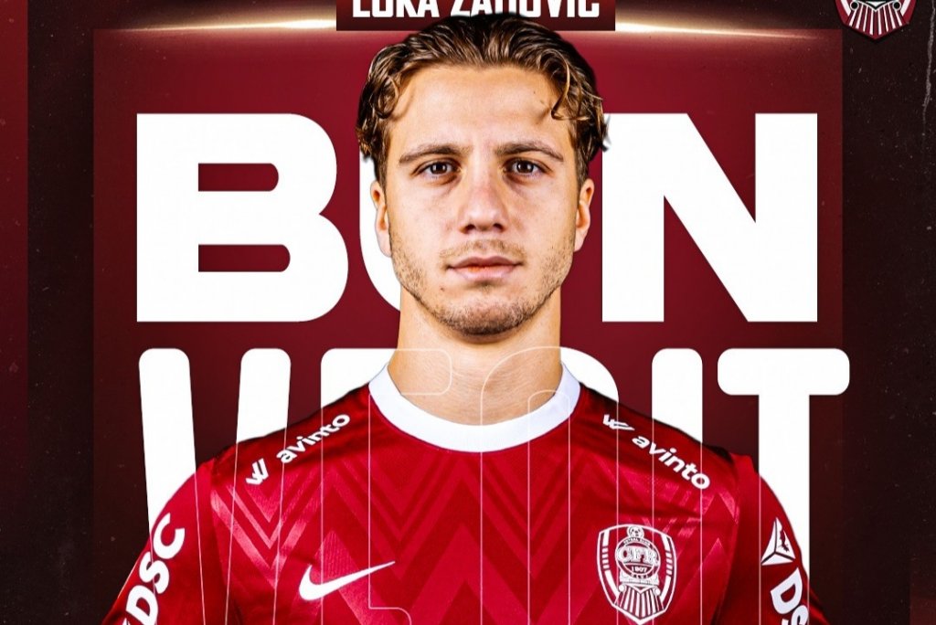 CFR Cluj a bifat un nou transfer. Un internațional sloven a ajuns în Gruia