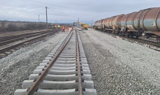 Calea ferată Cluj – Oradea – Frontieră Ungaria: Așa arată lotul pe care constructorul lucrează non-stop