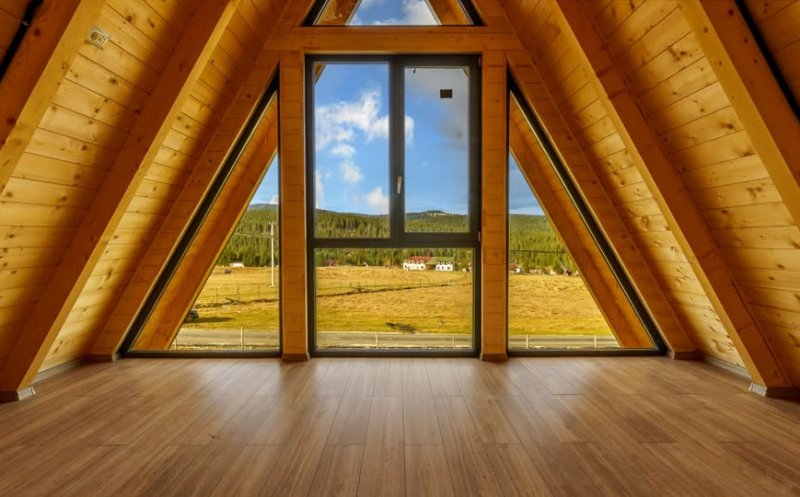 Cât costă să cumperi două cabane A-Frame în Cluj. Proprietăți într-un cadru de poveste