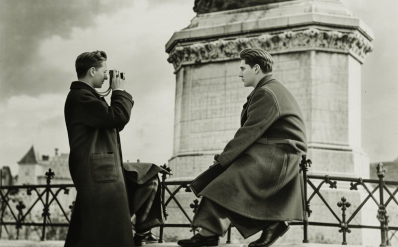 Clujul anului 1941: Fotografie din Piața Lucian Blaga