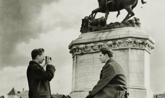 Clujul anului 1941: Fotografie din Piața Lucian Blaga