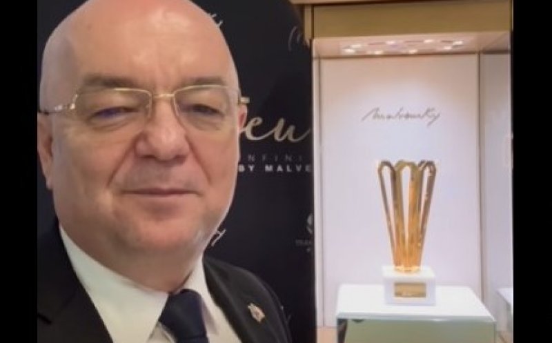 Așa arată Trofeul Transylvania Open 2026. Emil Boc îl prezintă public: “Ne-am bucura să meargă la o jucătoare din România”