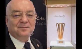 Așa arată Trofeul Transylvania Open 2026. Emil Boc îl prezintă public: “Ne-am bucura să meargă la o jucătoare din România”